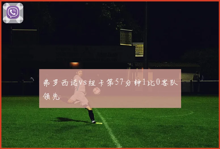 弗罗西诺vs纽卡第57分钟1比0客队领先